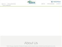 Tablet Screenshot of exploreportugal.pt